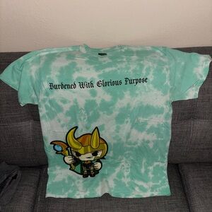 Marvel Tie-Dye T-Shirt with Loki Graphic